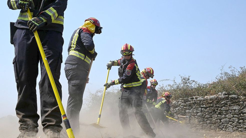 Es sind die schlimmsten Waldbrände in Spanien seit Jahrzehnten. Foto: Sven Käuler/dpa