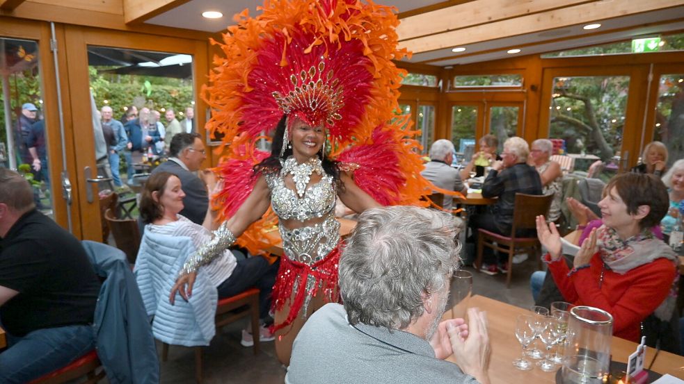 Die Stimmung beim brasilianischen Abend in Holte war ausgelassen. Foto: Holger Weers