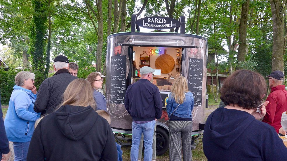 Das Street-Food-Festival in Hesel war gut besucht. Foto: Hannah Lehmann