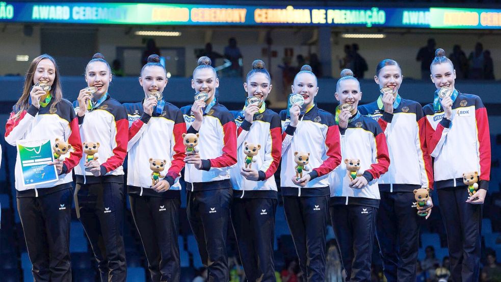 Deutschland ist erstmals Team-Weltmeister. Foto: Claudia Martini/XinHua/dpa