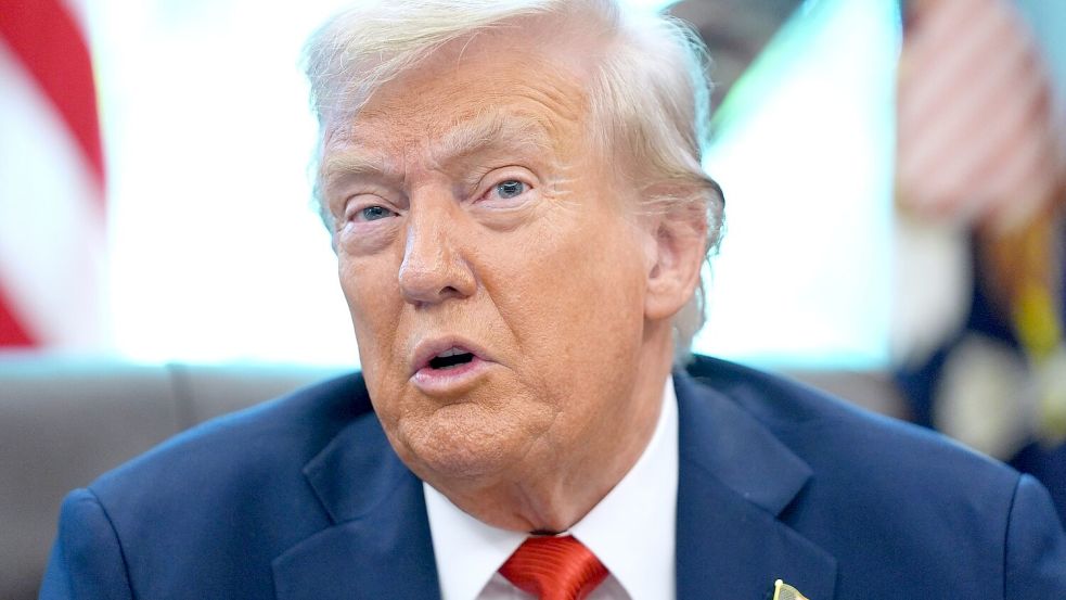 Unternehmen, die etwas von der US-Regierung wollen, sollen nach Meinung von Donald Trump Gegenleistungen anbieten. Foto: Evan Vucci/AP/dpa