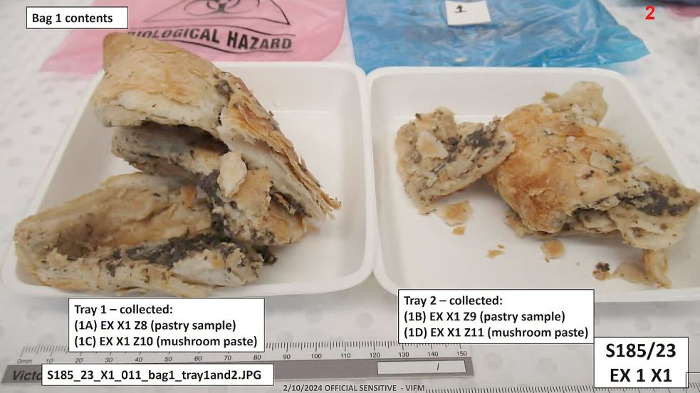 Eine Australierin vergiftete ihre Schwiegerfamilie mit einem Beef Wellington. Foto: afp/ Supreme Court of Victoria