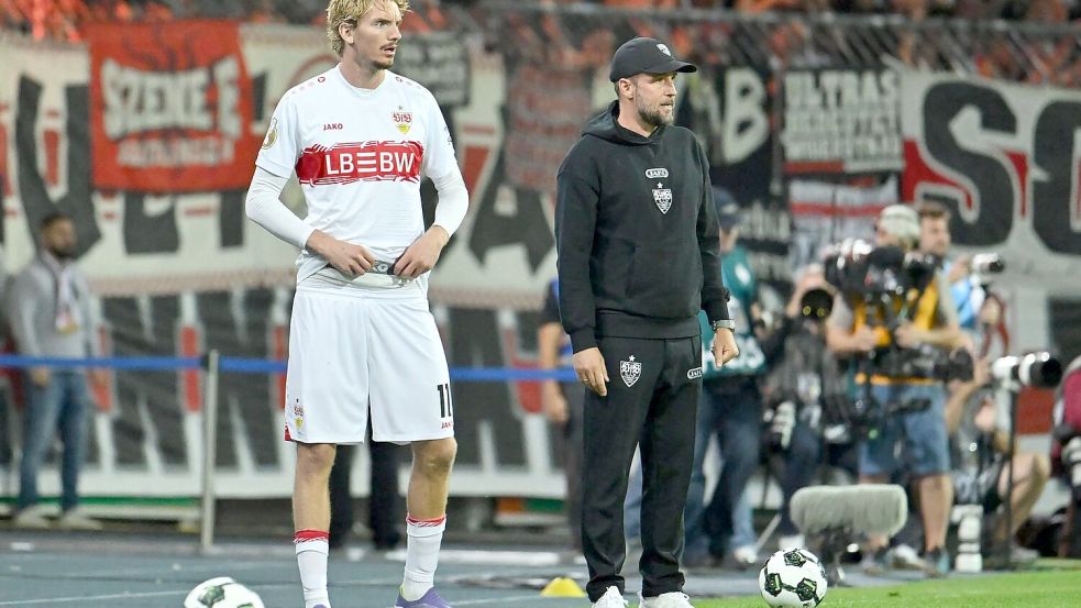 Diesmal nur Joker: Stuttgarts Nick Woltemade. Foto: Swen Pförtner/dpa