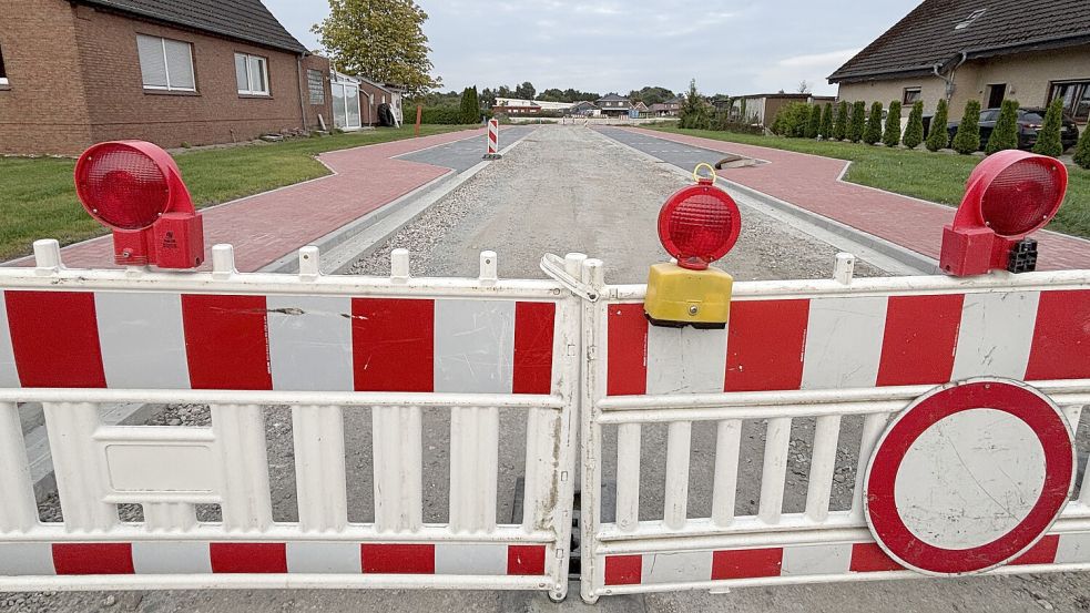 Dieses Bild wurde von der Schifferstraße aus gemacht. Im Hintergrund ist die Fläche zu sehen, auf der die neue Kindertagesstätte in Idafehn entstehen soll. Fotos: Henrik Zein