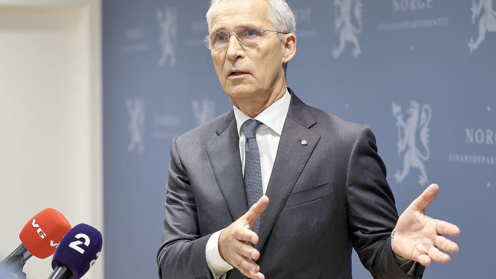 Der Norwegische Finanzminister Jens Stoltenberg ist in Erklärungsnot. Foto: IMAGO/NTB/Thomas Andersen