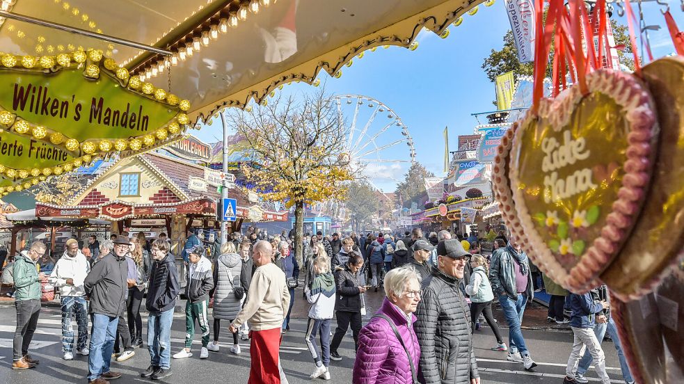 In diesem Jahr wird vom 8. bis 12. Oktober der Gallimarkt gefeiert. Foto: Klaus Ortgies/Archiv