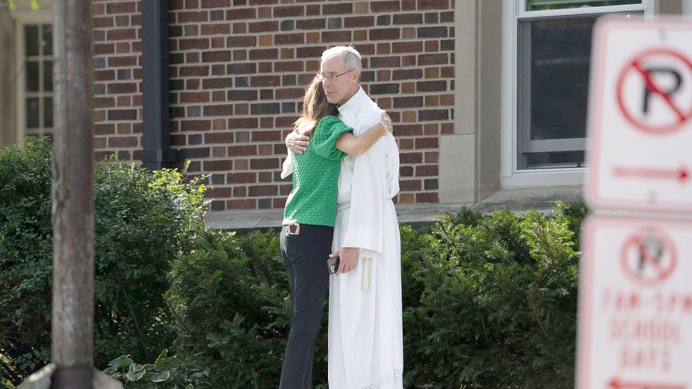 Zwei Kinder wurden während des Gottesdienstes von dem Täter erschossen. Foto: Renée Jones Schneider/Star Tribune/AP/dpa