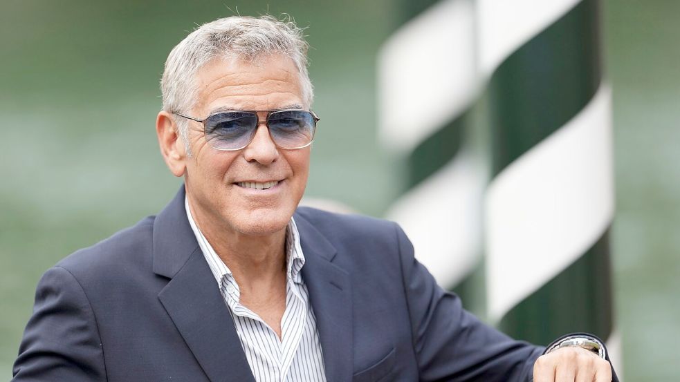 George Clooney spielt die Hauptrolle im Wettbewerbsfilm „Jay Kelly“. Foto: Scott A Garfitt/Invision/AP/dpa