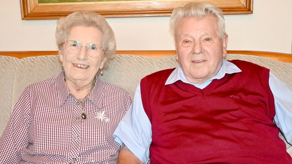 Anne und Johann Hamel sind seit 70 Jahren verheiratet. Foto: Holger Weers