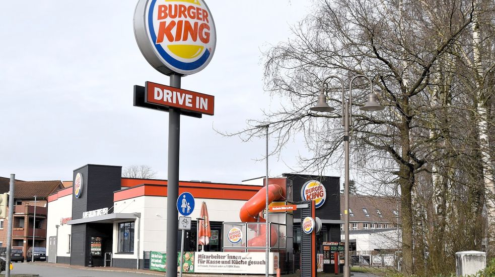 Der Burgerking in Friesoythe wird am Sonntag wieder öffnen. Archivfoto: Fenja Hahn