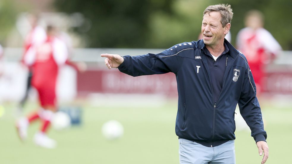 Ralf Backhaus ist trotz des Null-Punkte-Starts zuversichtlich. Foto: Jens Doden/Emden