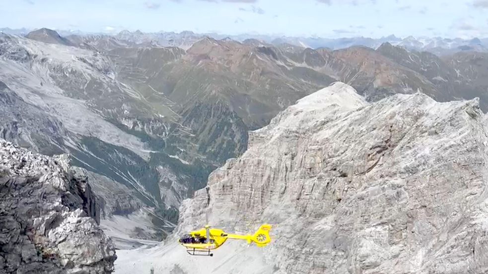 Beim Klettern in Südtirol ist ein 31 Jahre alter Deutscher tödlich verunglückt. (Foto: Handout) Foto: -/Bergrettung Italien/dpa