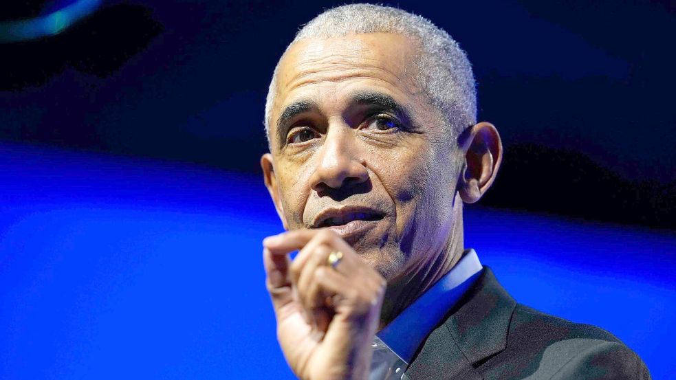Der frühere US-Präsident Barack Obama hat seinen dritten Emmy als „Bester Erzähler“ gewonnen. (Archivbild) Foto: Erin Hooley/AP/dpa