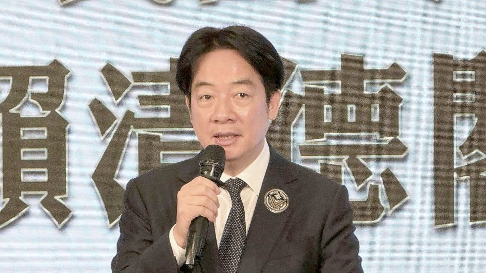 Taiwans Präsident Lai will mehr Kooperationen für robuste Halbleiter-Lieferketten. (Archivbild) Foto: Johnson Lai/AP/dpa