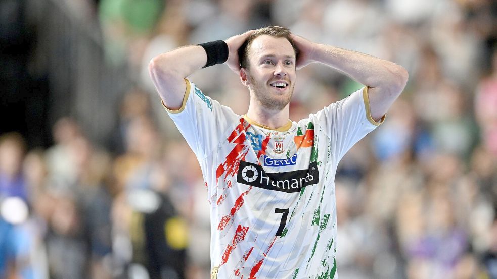 Felix Claar war beim Champions-League-Auftakt des SCM bester Schütze seines Teams. (Archivbild) Foto: Marius Becker