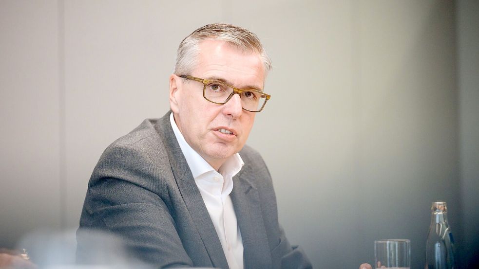 ZF-Chef Klein geht zum Monatsende. (Archivbild) Foto: Oliver Dietze