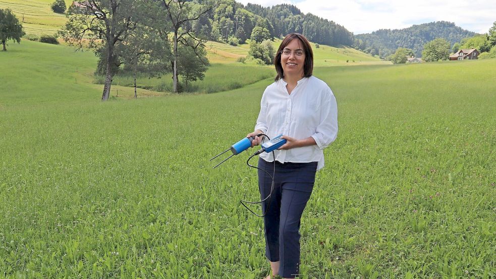 Wissenschaftlicher Kampf dem Rost: Der verursacht allein in Deutschland einen volkswirtschaftlichen Schaden zwischen 100 und 150 Milliarden Euro pro Jahr. Foto: Kerstin Heemann/DBU/dpa