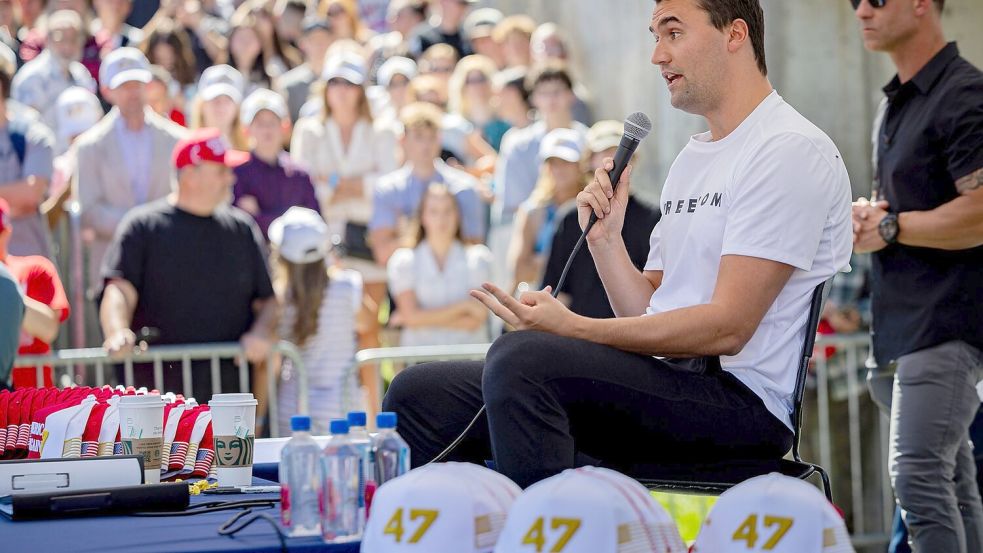 Das FBI gibt ein Update zum tödlichen Angriff auf Charlie Kirk. (Archivbild) Foto: Tess Crowley/The Deseret News/AP