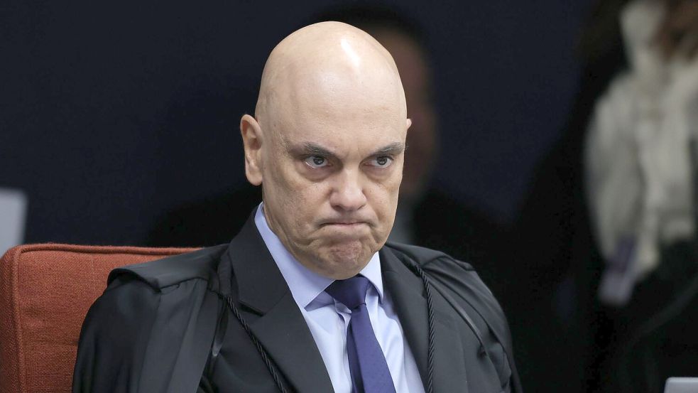 Der Oberste Richter Moraes stimmt für eine Verurteilung Bolsonaros. (Archivbild) Foto: Fabio Rodrigues-Pozzebom/Agencia