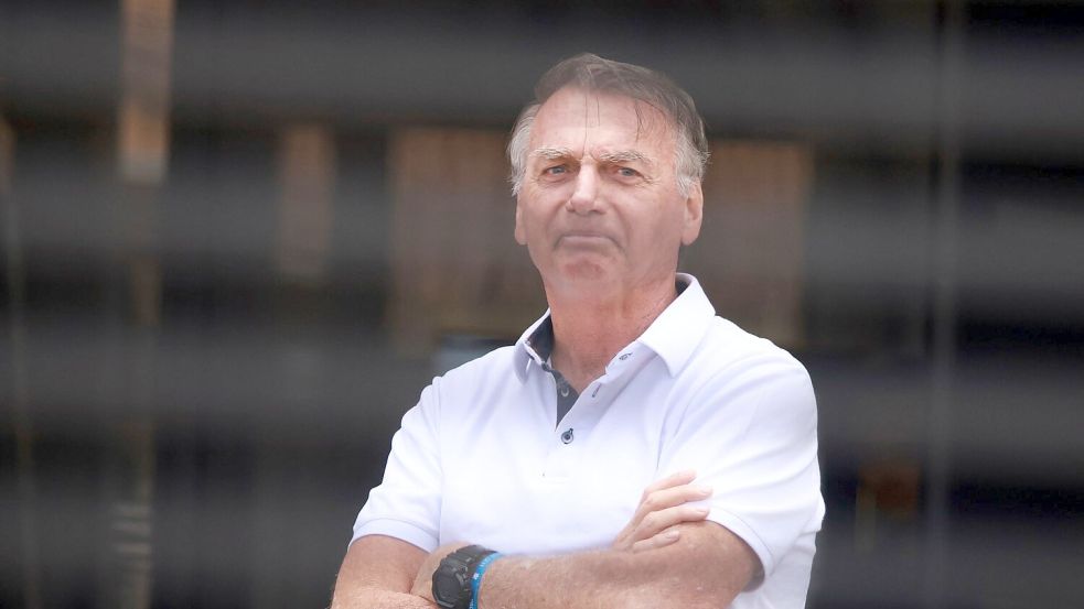 Brasiliens Ex-Präsident Bolsonaro ist verurteilt worden. (Archivbild) Foto: Luis Nova/AP/dpa