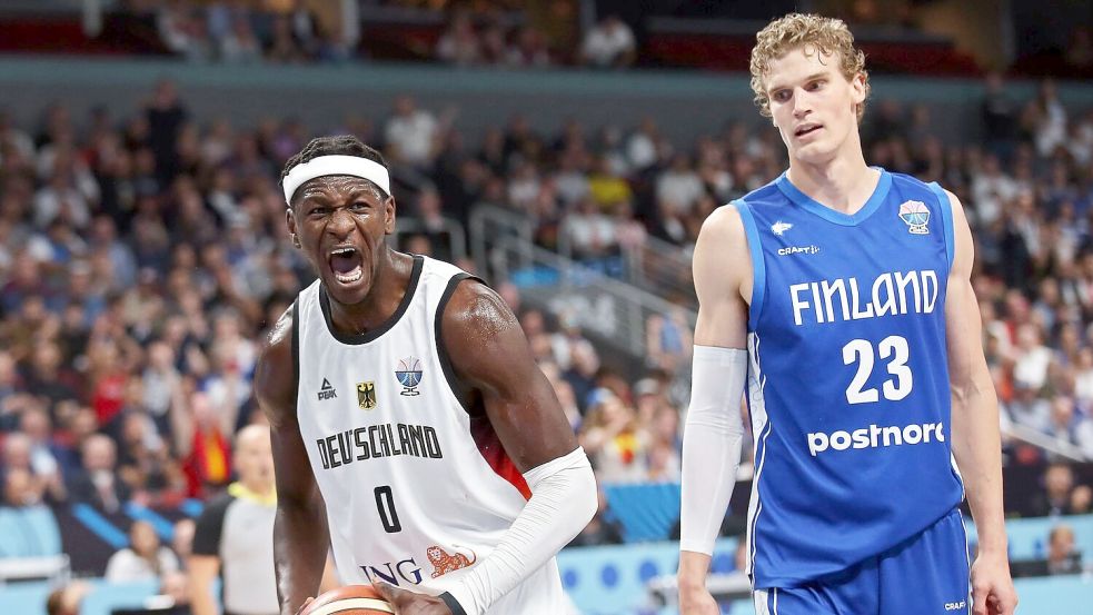 Isaac Bonga hatte wieder großen Anteil am deutschen Erfolg. Foto: Matthias Stickel
