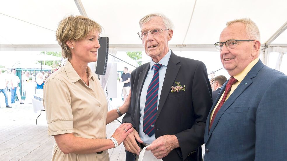 Eugen Block hat ein enges Verhältnis zu seiner Tochter Christina. (Archivbild) Foto: Marcus Golejewski