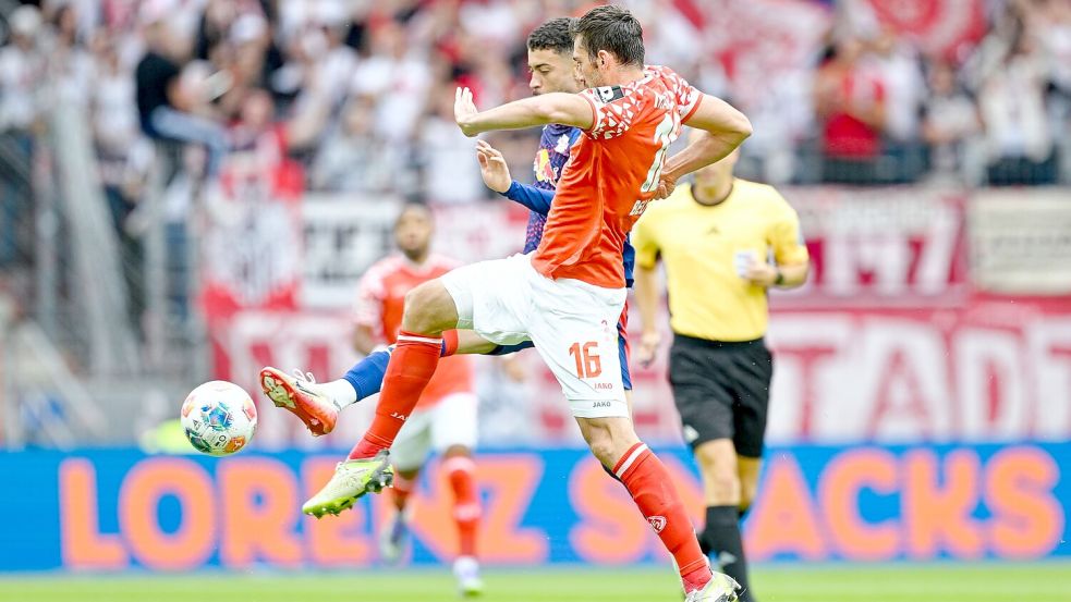 Erwischte nicht seinen besten Tag: Der Mainzer Stefan Bell. Foto: Uwe Anspach