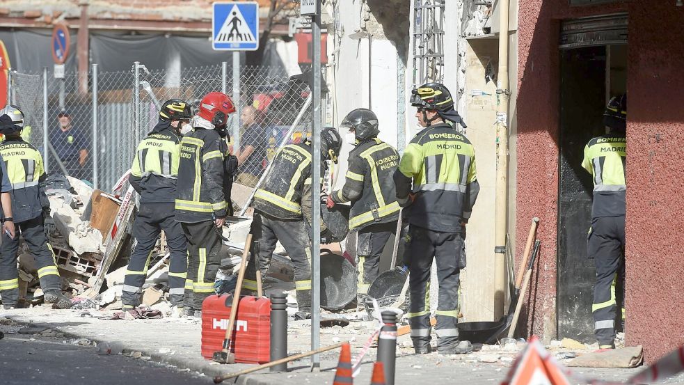 Das Unglück geschah im Süden der spanischen Hauptstadt. Foto: Gustavo Valiente/EUROPA PRESS/dp