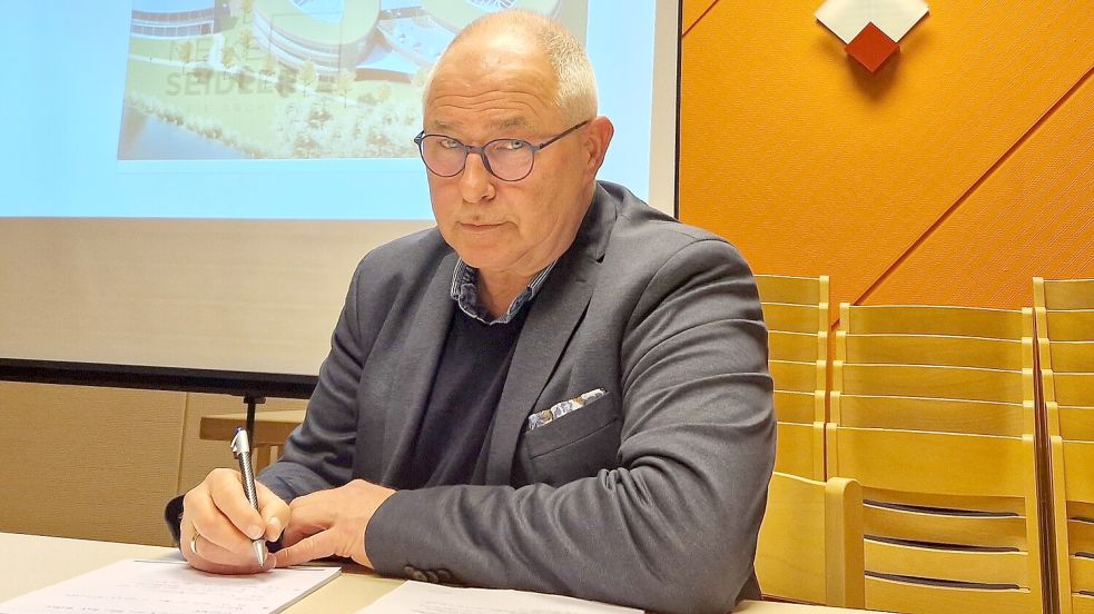 Rathauschef Hans-Peter Heikens tritt nicht mehr an. Das ist heute schon klar. Foto: Tatjana Gettkowski/Archiv