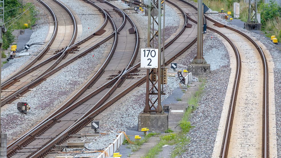 Das Schienennetz in Deutschland wurde jahrzehntelang vernachlässigt. Foto: dpa/Jens Büttner
