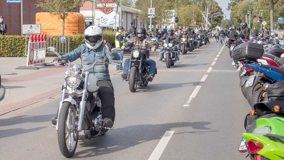 Zahlreiche Besucherinnen und Besucher werden zum Motorrad-Herbsttreff in Augustfehn erwartet. Foto: Alexander Katona