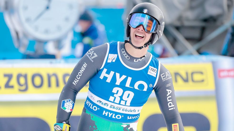 Der italienische Abfahrer Matteo Franzoso ist nach einem Trainingsunfall gestorben. Foto: Mattia Radoni