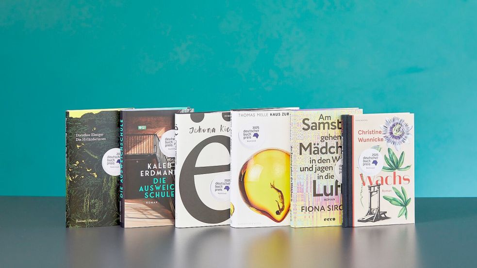 Die Bücher auf der Shortlist für den Deutschen Buchpreis stehen fest. Foto: Christof Jakob