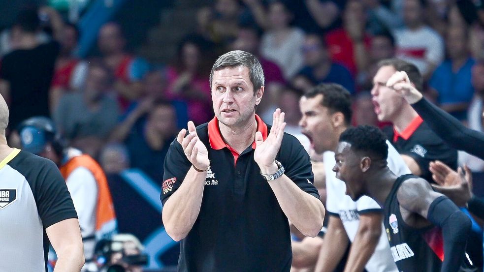 EM-Erfolgstrainer Alan Ibrahimagic hatte Gordon Herbert lange als Assistent unterstützt. Foto: Stefanos Kyriazis