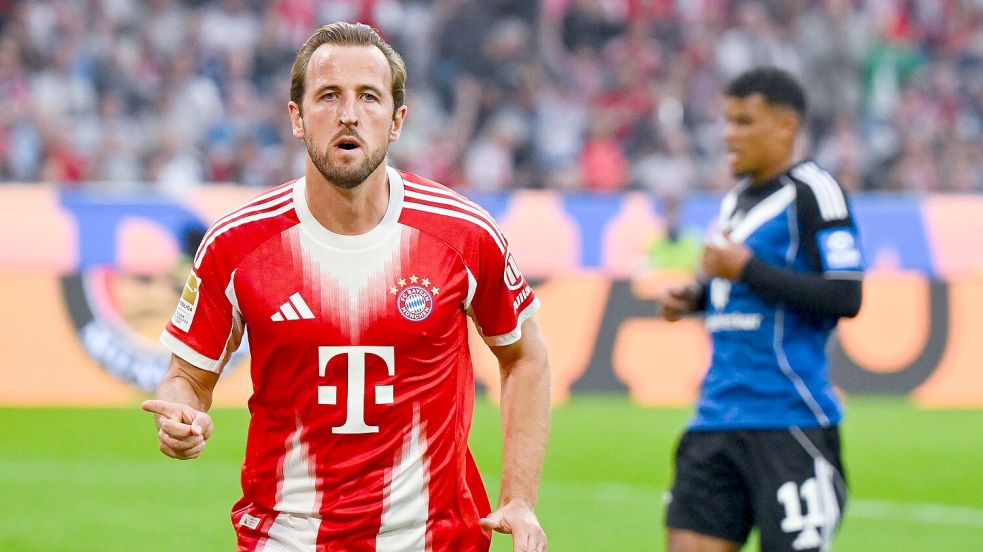 In Topform und hoch motiviert: Harry Kane will einen erfolgreichen Champions-League-Start. Foto: Sven Hoppe