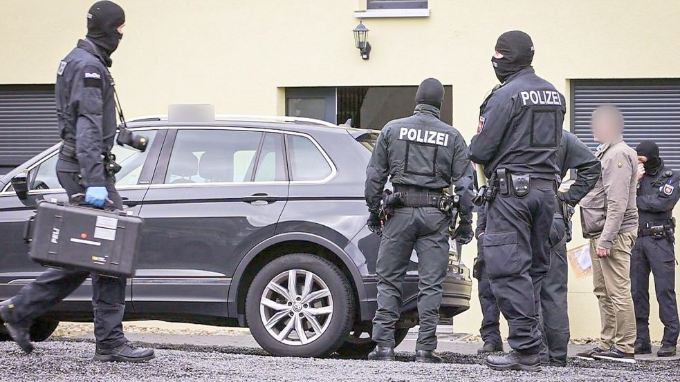 Durchsucht wurden Objekte in drei Bundesländern. Foto: --