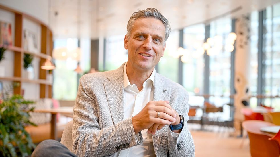 Seit 20 Jahren bei Amazon und seit knapp vier Jahren sein Deutschlandchef: Manager Rocco Bräuniger. Foto: Wolf von Dewitz/dpa