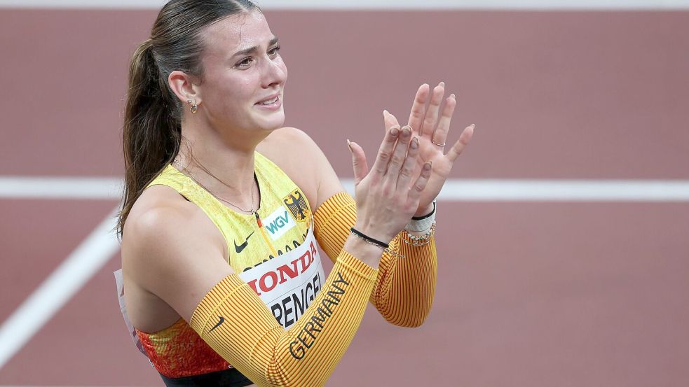 Siebenkämpferin Sandrina Sprengel überraschte. Foto: Oliver Weiken/dpa