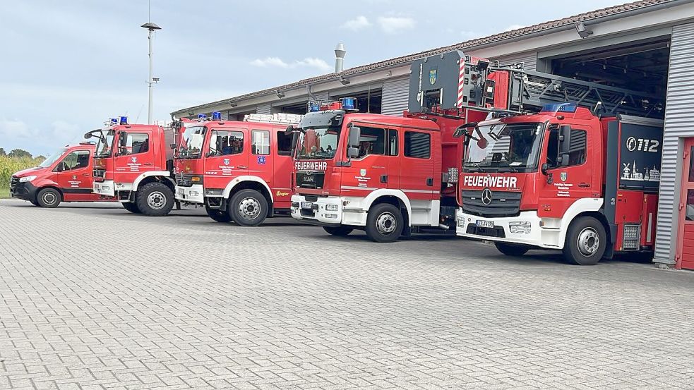 Die Feuerwehr Westrhauderfehn plant beim Tag der offenen Tür auch eine Ausstellung der Einsatzfahrzeuge. Foto: Feuerwehr Westrhauderfehn