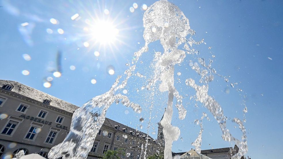 Der Deutsche Wetterdienst rechnet mit mehr Hitzewellen in Deutschland. (Symbolfoto) Foto: Uli Deck