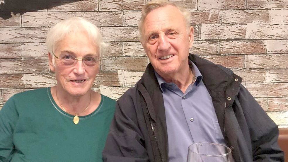 Richard Müller mit seiner Frau Gesa.