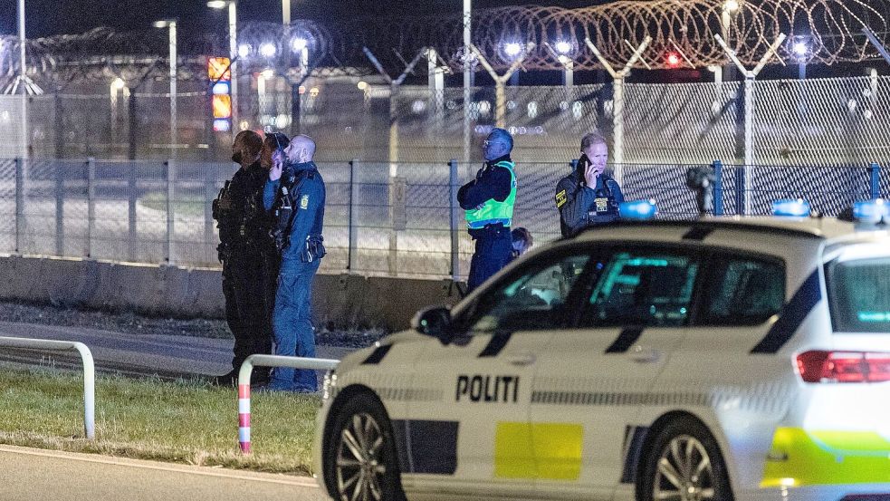 Nur zwei Tage zuvor herrschte Drohnenalarm am Flughafen Kopenhagen. (Archivbild vom 22.9.) Foto: Steven Knap/Ritzau Scanpix Foto/