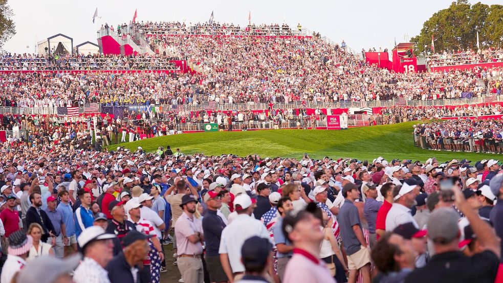 Der 45. Ryder Cup wird vor den Toren von New York City ausgespielt. Foto: Mike Egerton