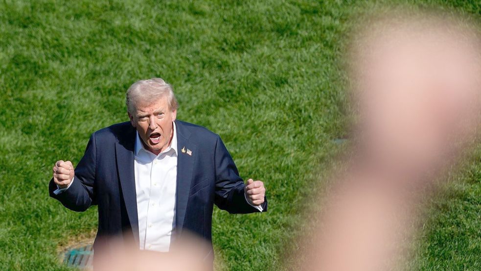 Trump will das militärische Eingreifen in US-Städten ausweiten - Demokraten kritisieren das scharf. Foto: Alex Brandon/AP/dpa