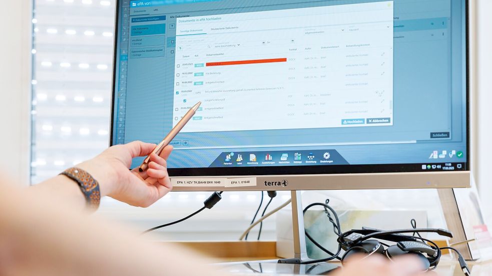 Die E-Patientenakte soll zum Alltag werden. (Archivbild) Foto: Daniel Karmann