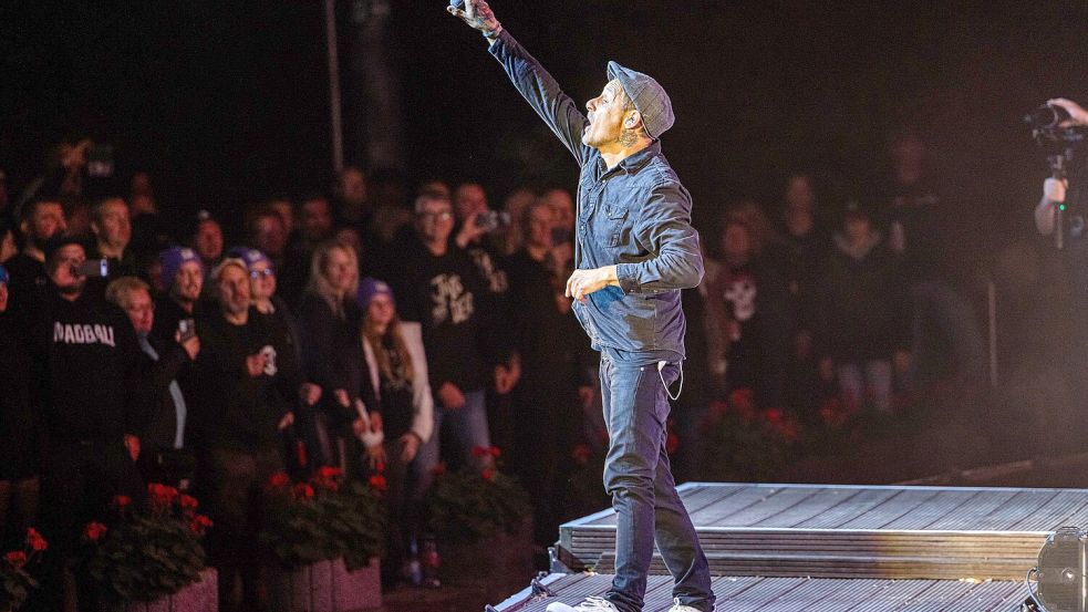 Tourfinale der Donots auf der Freilichtbühne Tecklenburg. Foto: André Havergo