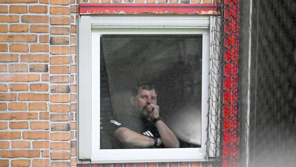 Union-Trainer Baumgart hatte einen speziellen Platz. Foto: Soeren Stache