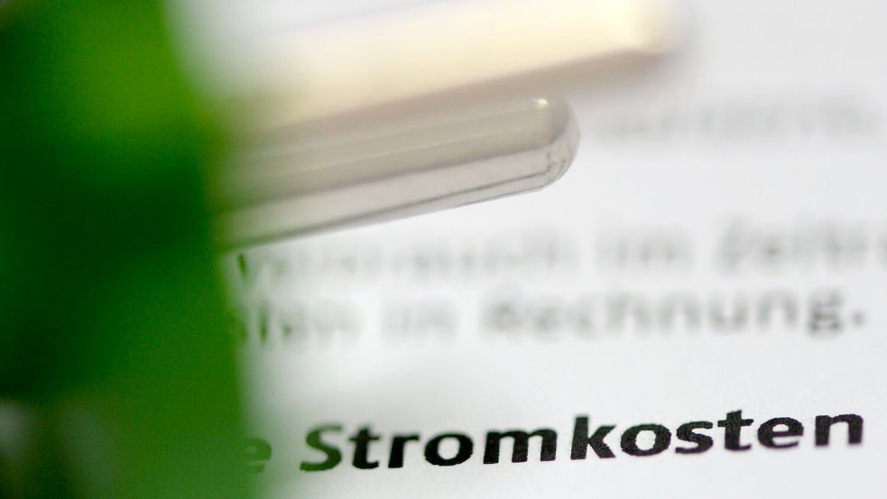 Die Stromkosten für Verbraucher sind zuletzt gesunken (Archivbild) Foto: Jens Kalaene