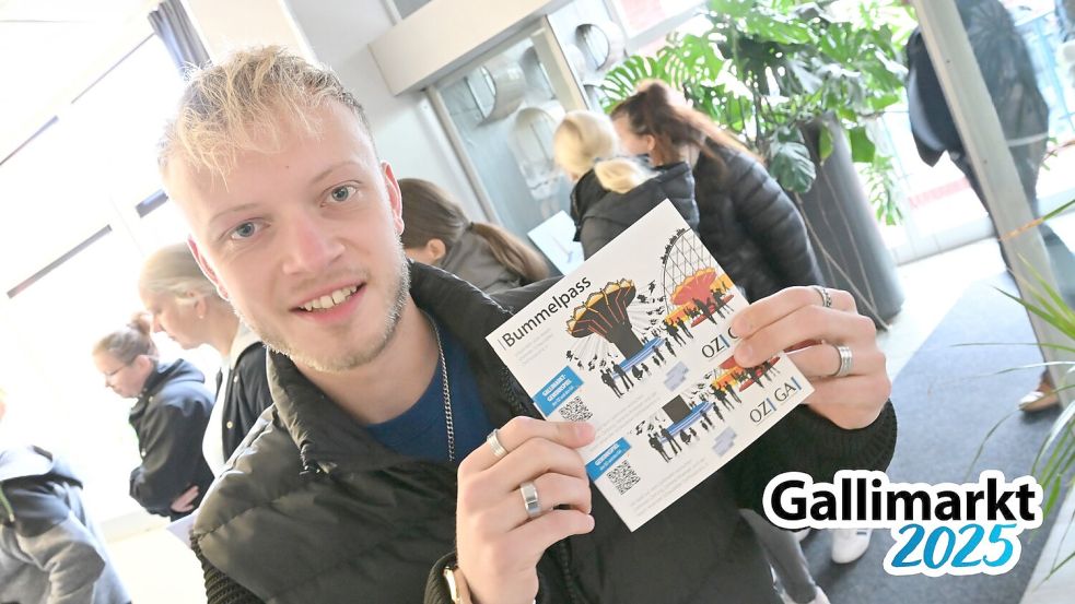 Hunderte kauften sich Bummelpässe für den Gallimarkt. Foto: Klaus Ortgies