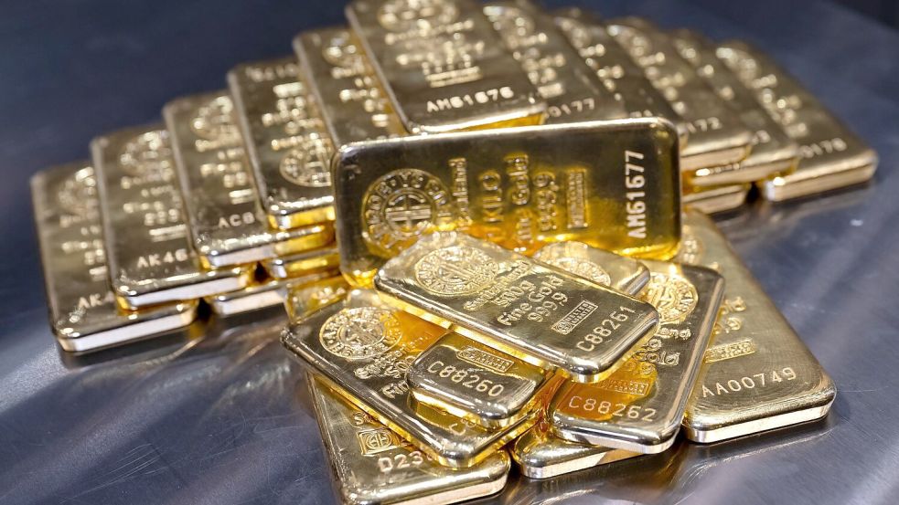 Gold glänzt - auch in den Anlegerdepots. (Archivbild) Foto: Sven Hoppe